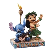 DISNEY TRADITIONS - LILO AND STITCH, H: 17,5 CM